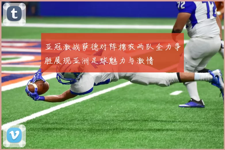 亚冠激战萨德对阵棉农两队全力争胜展现亚洲足球魅力与激情